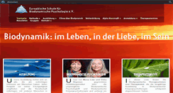 Desktop Screenshot of biodynamik.de